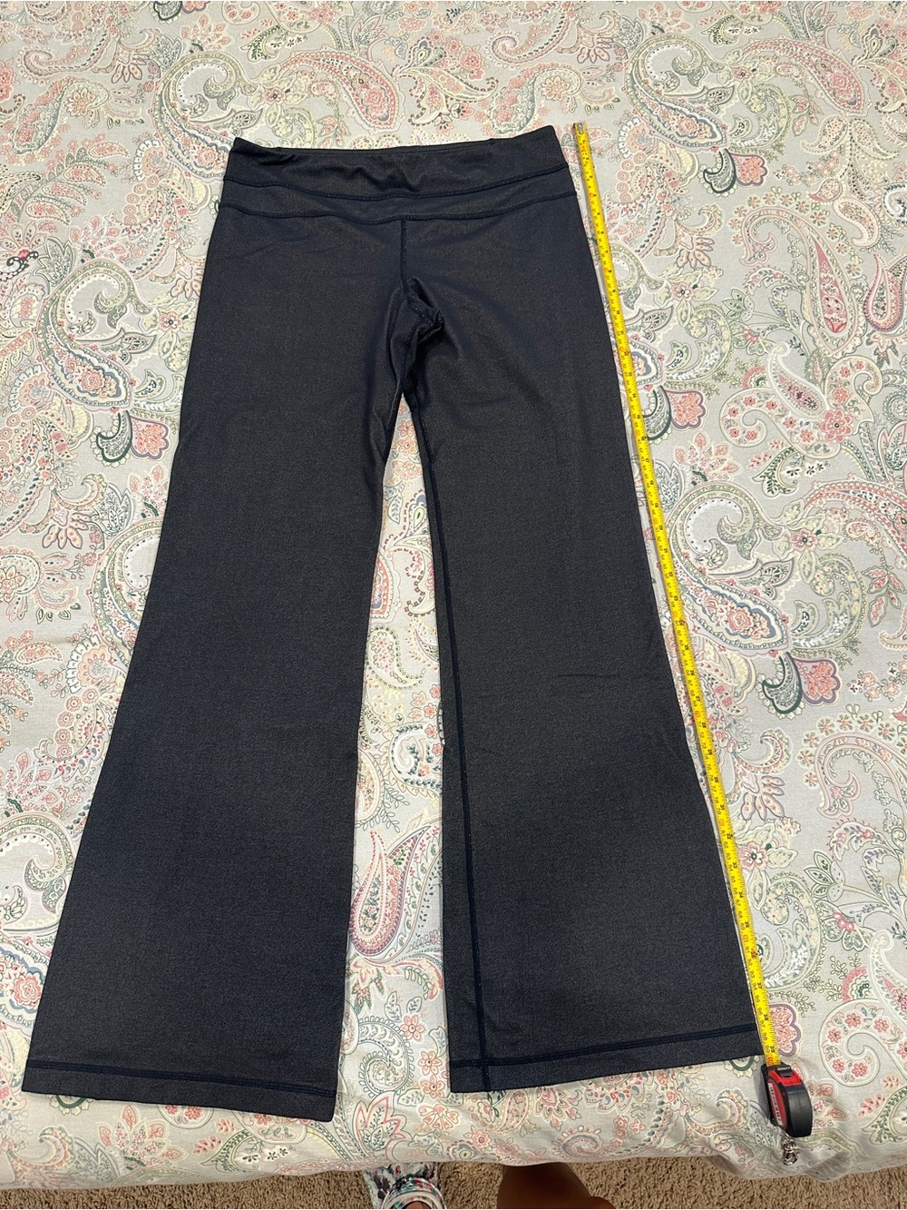 Lululemon Black Flare Athletic Pants